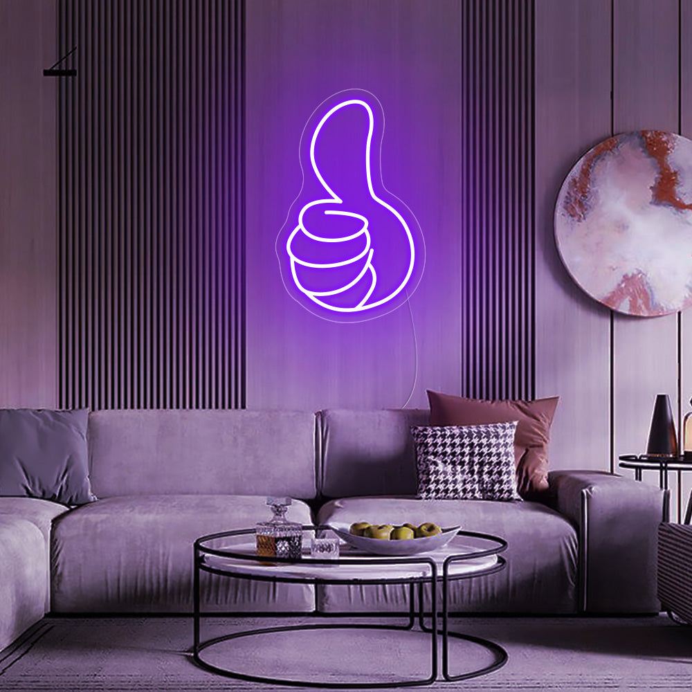 Thumbs up LIKE Neon Signs