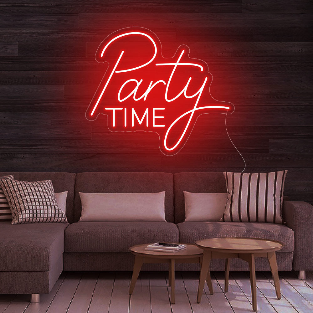 Party TIME Neon Signs