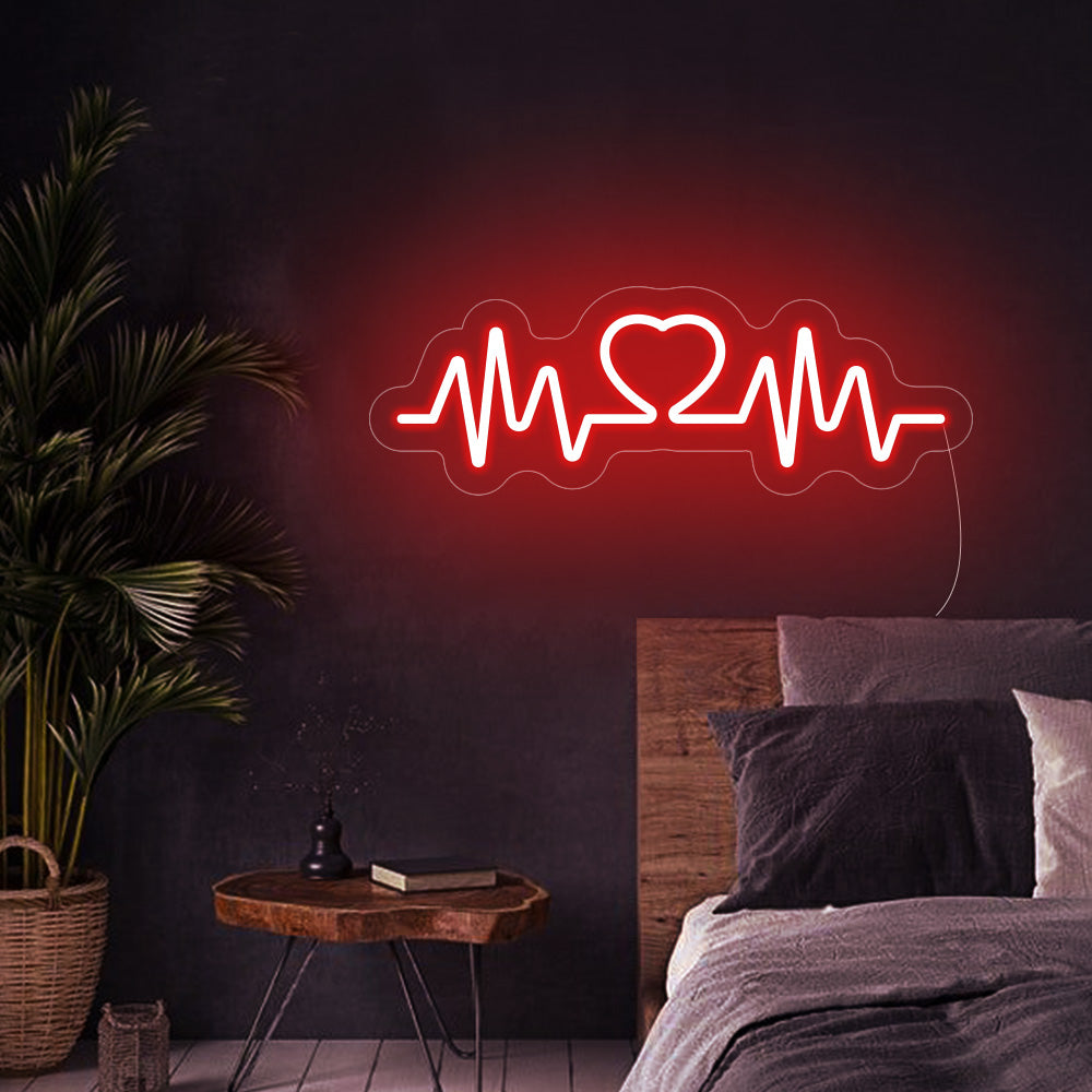 Heartbeat Neon Signs