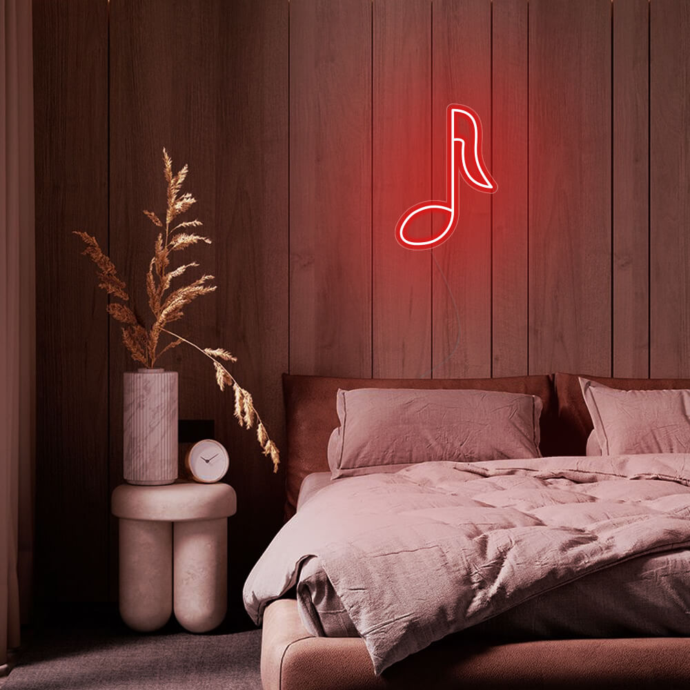 Mini Music Note Quaver LED Neon Signs