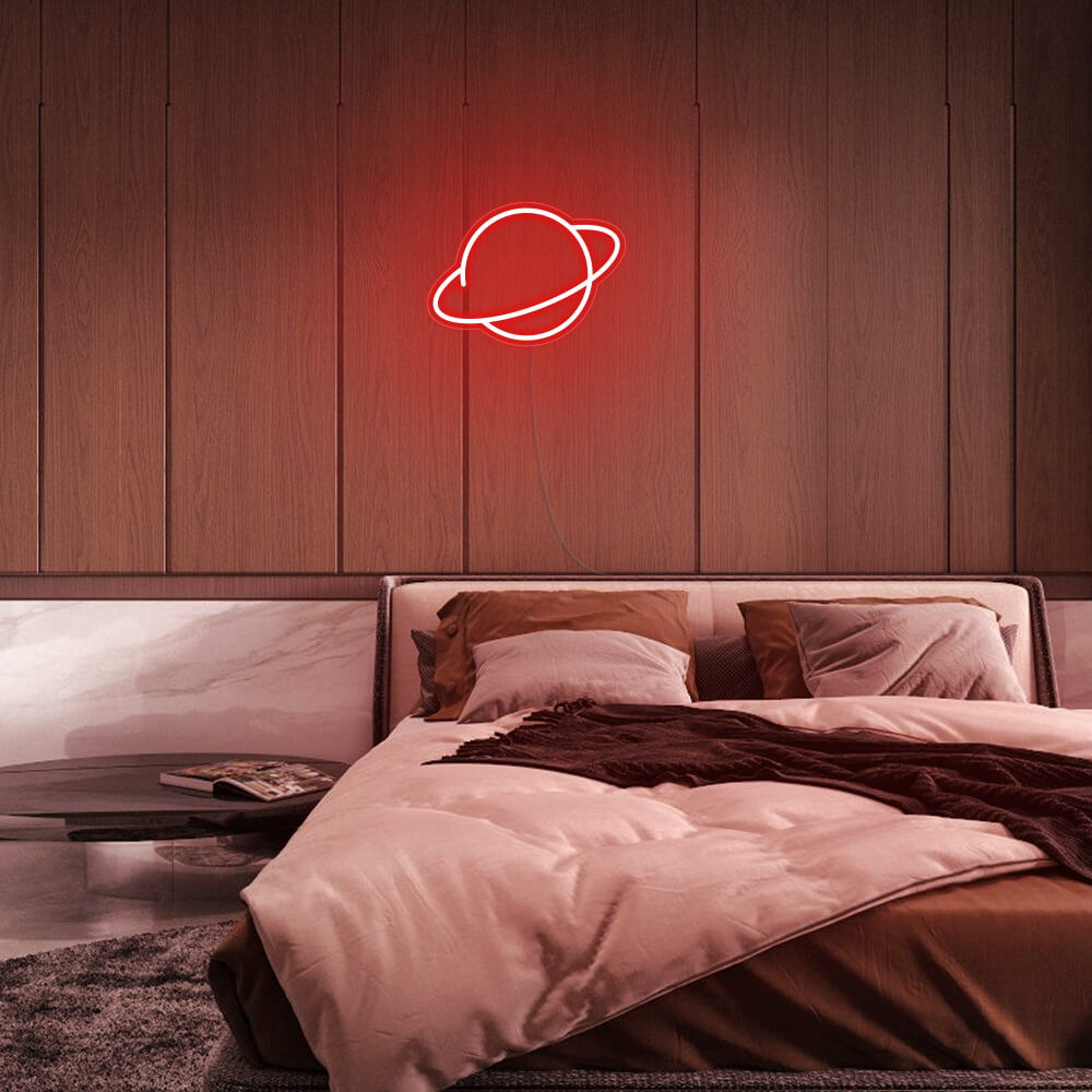 Mini Saturn Planet Saturn LED Neon Signs