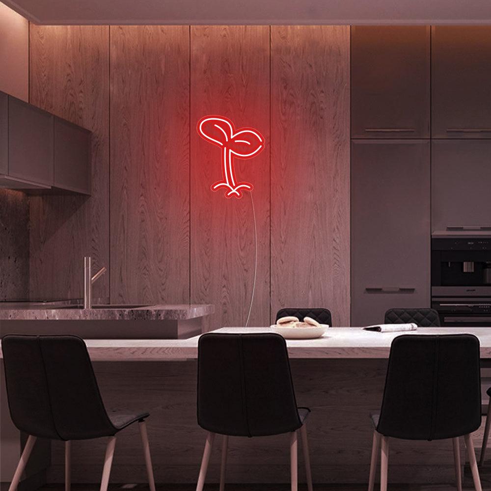 Mini Sprout Seed LED Neon Signs
