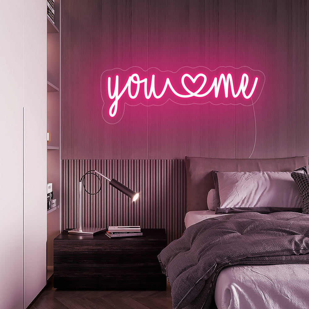 you❤️me Neon Signs