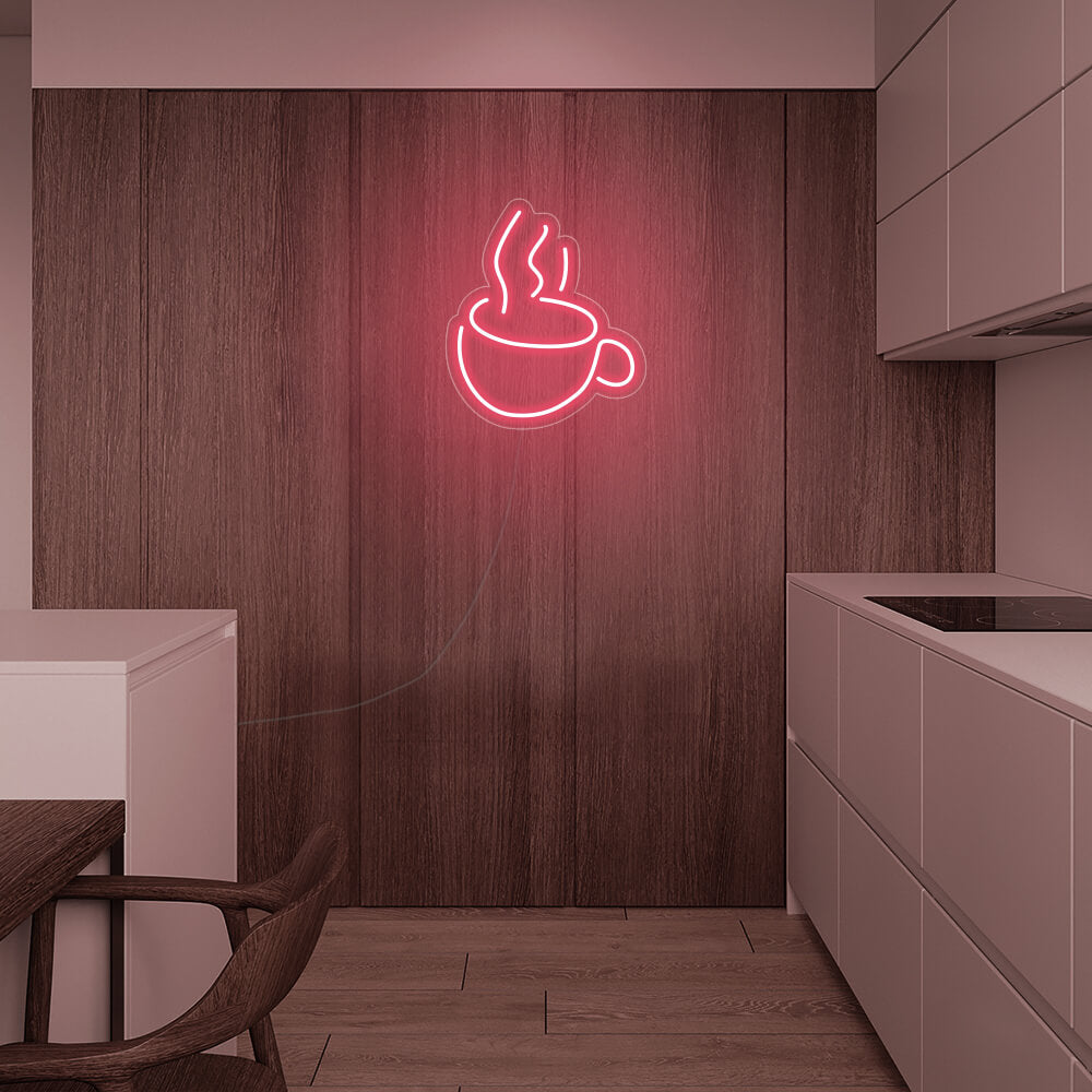 Mini Coffee Cup LED Neon Signs