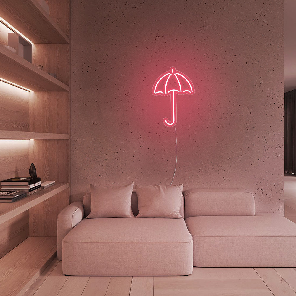Mini Umbrella LED Neon Signs