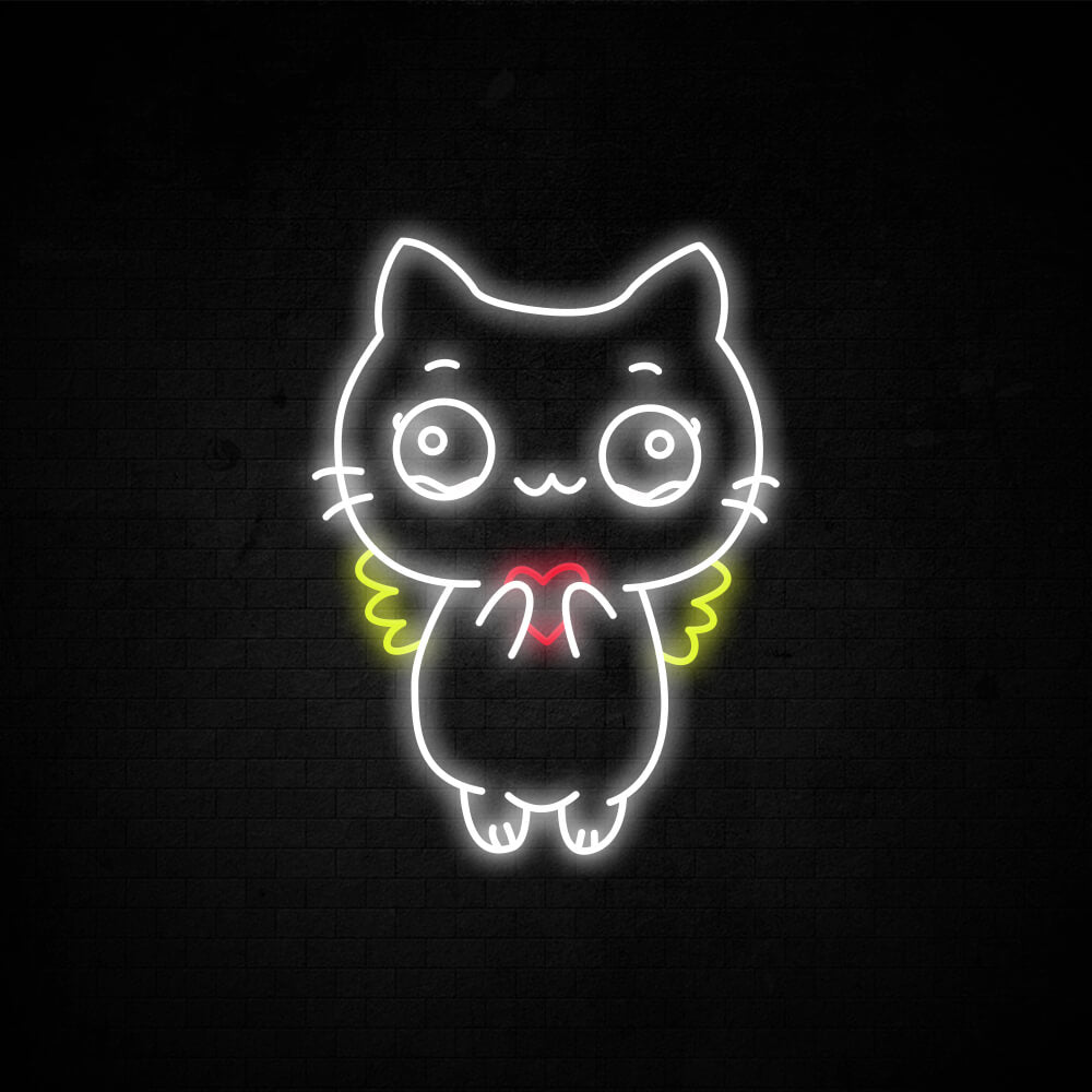 Cute Kitten LED Neon Signs 2