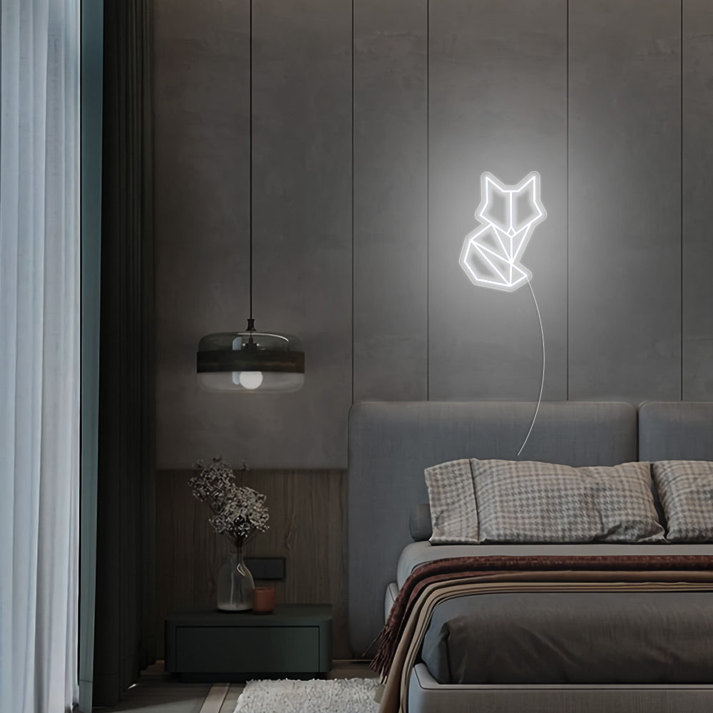 Mini Artistic Fox LED Neon Signs