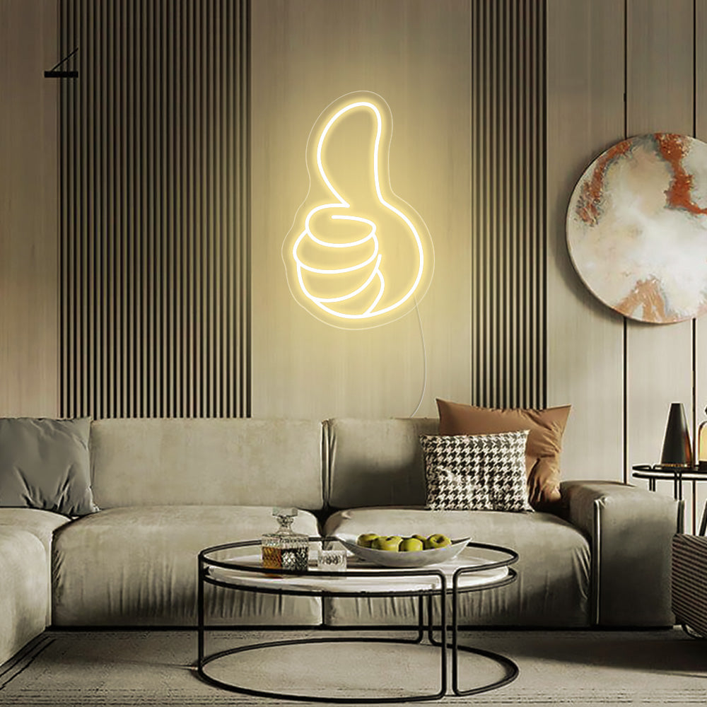 Thumbs up LIKE Neon Signs