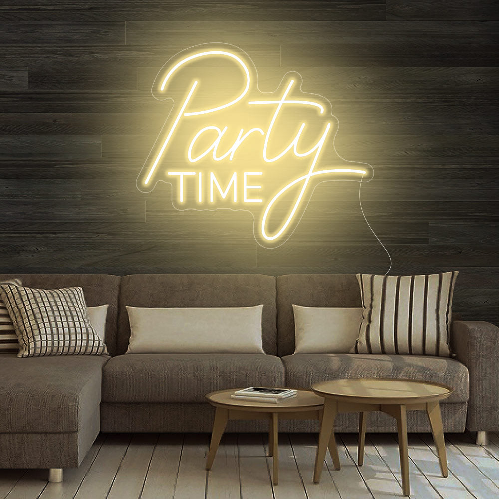 Party TIME Neon Signs