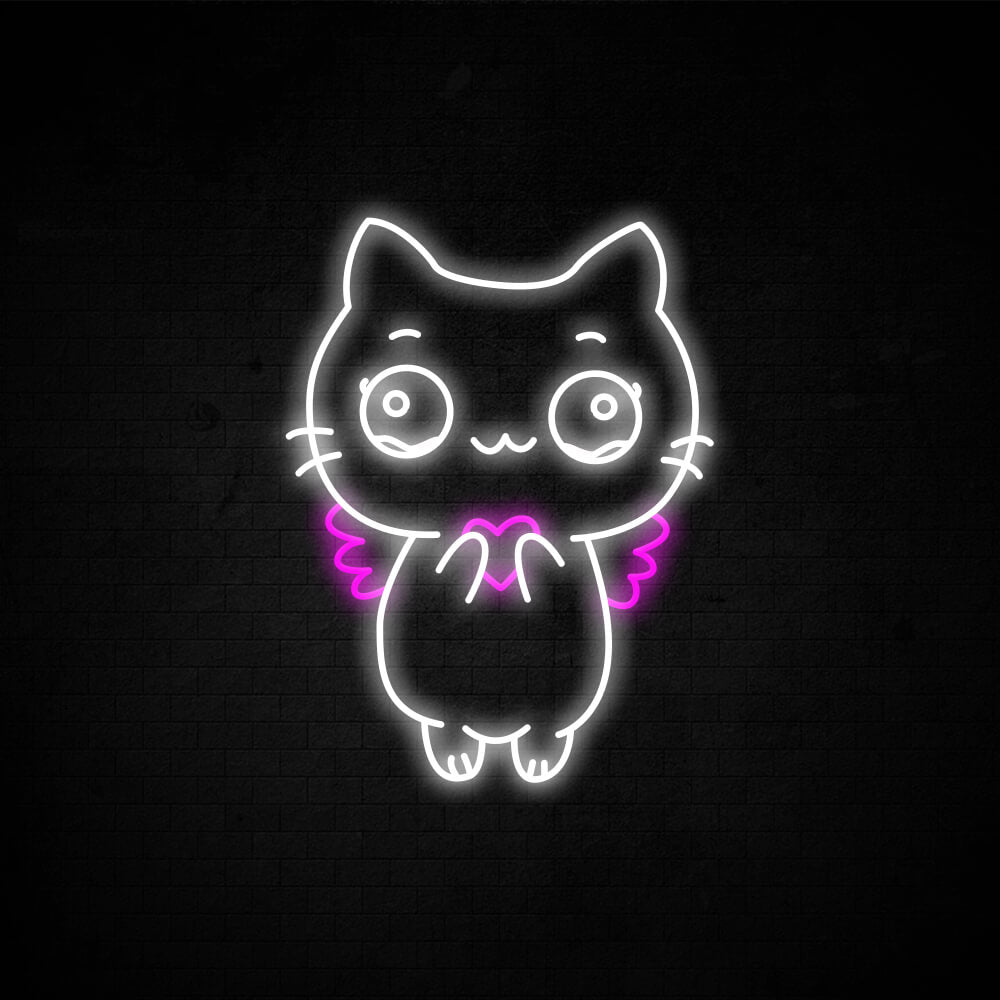 Cute Kitten LED Neon Signs 2