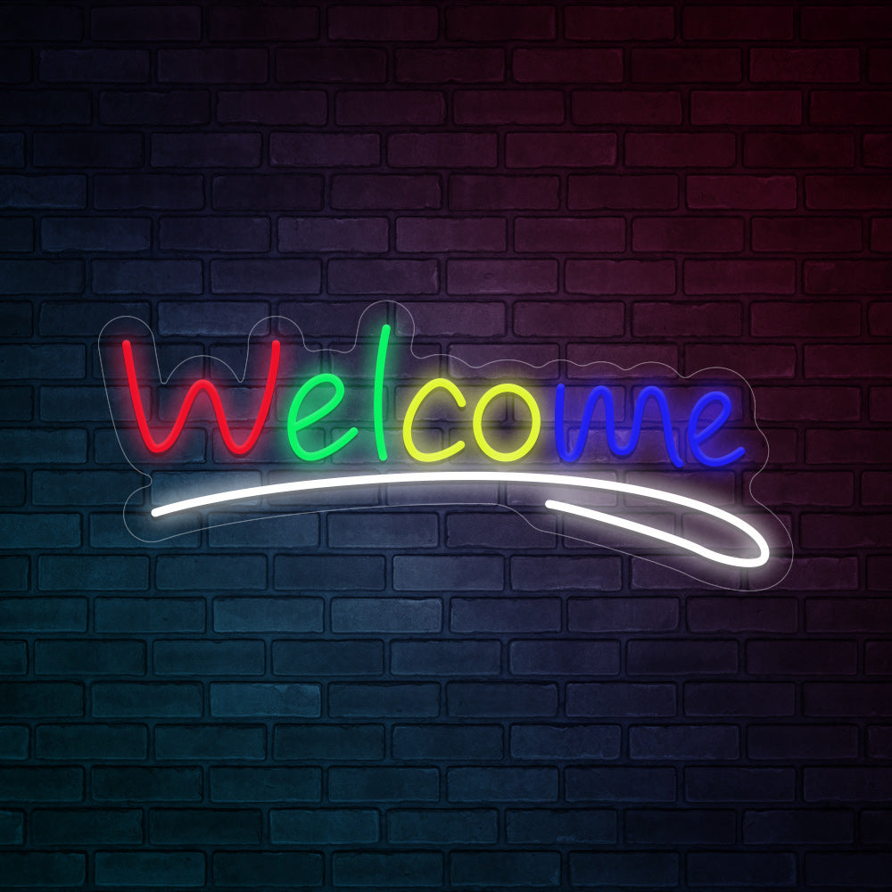 Welcome Neon Signs