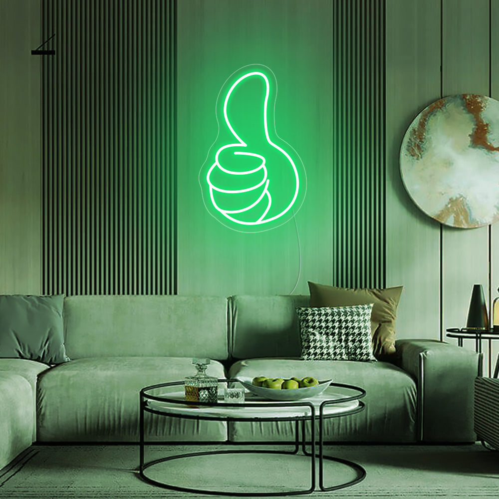 Thumbs up LIKE Neon Signs