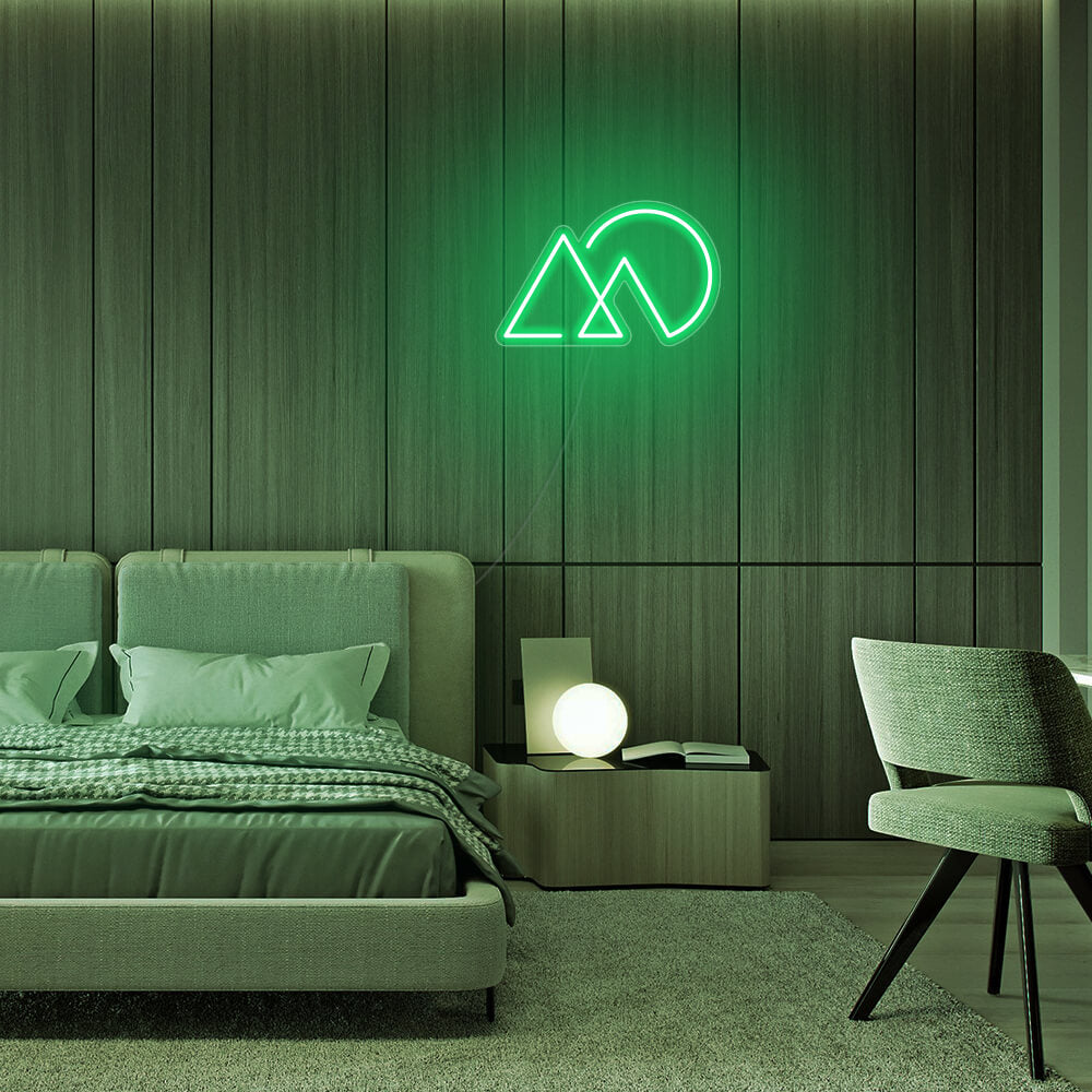 Mini Sunset Mountain LED Neon Signs