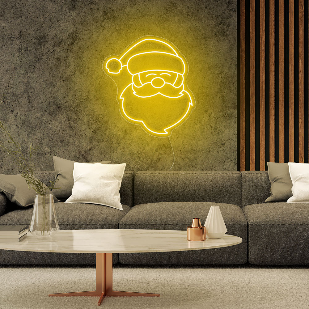 Santa Claus LED Neon Sign - Merry Christmas Neon Sign