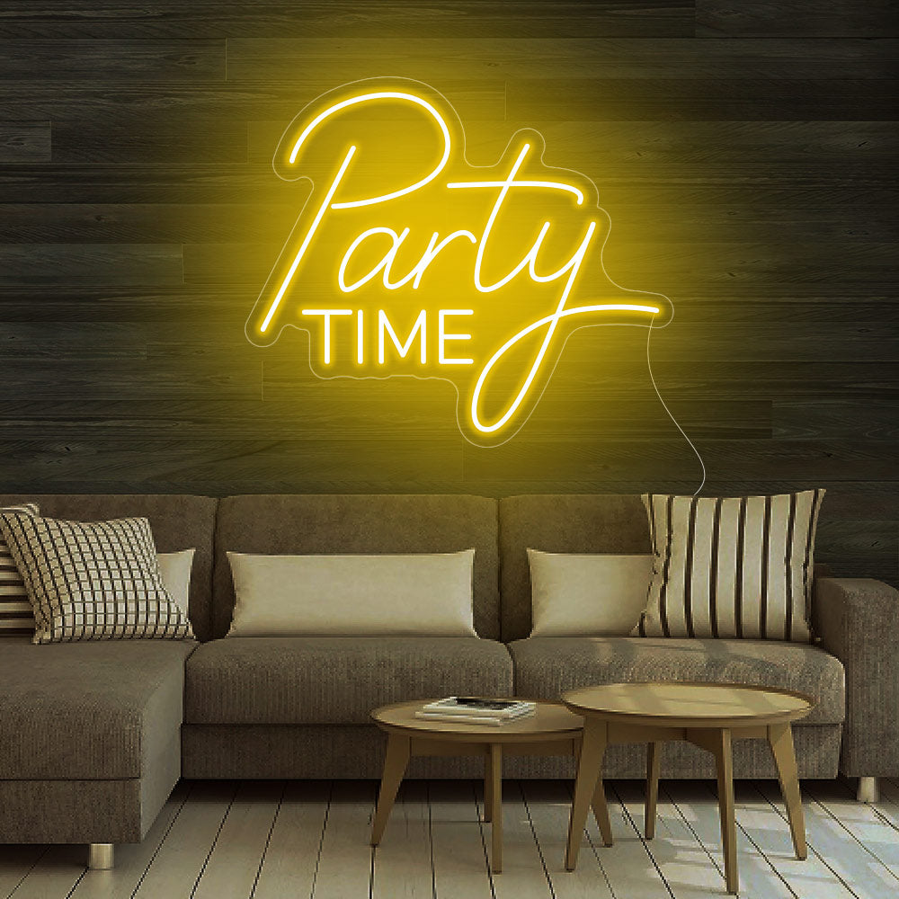 Party TIME Neon Signs