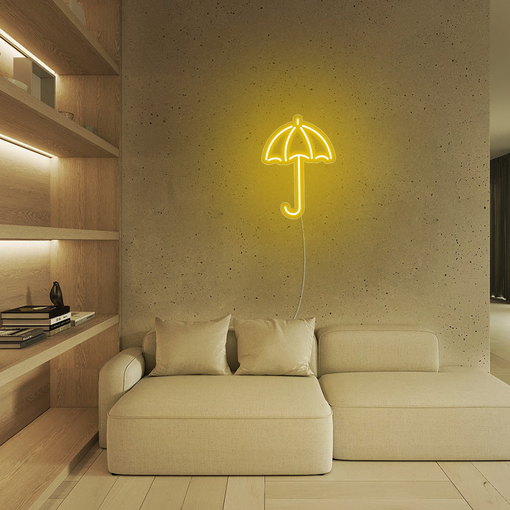 Mini Umbrella LED Neon Signs