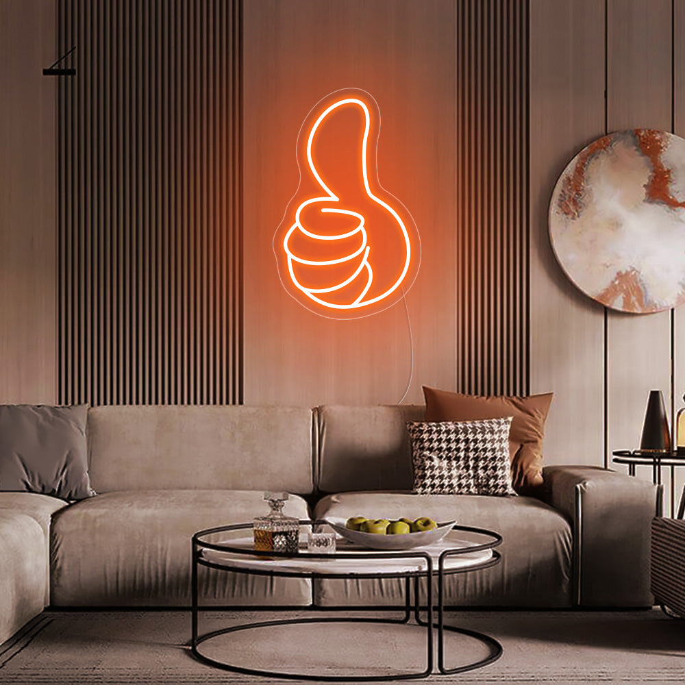 Thumbs up LIKE Neon Signs