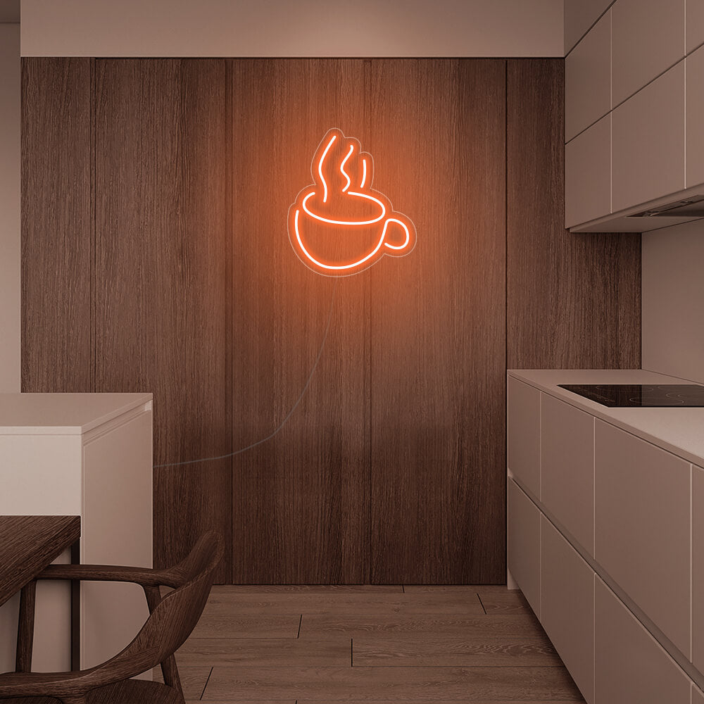 Mini Coffee Cup LED Neon Signs
