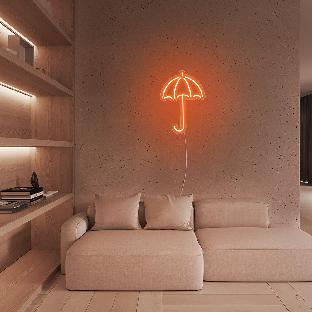 Mini Umbrella LED Neon Signs