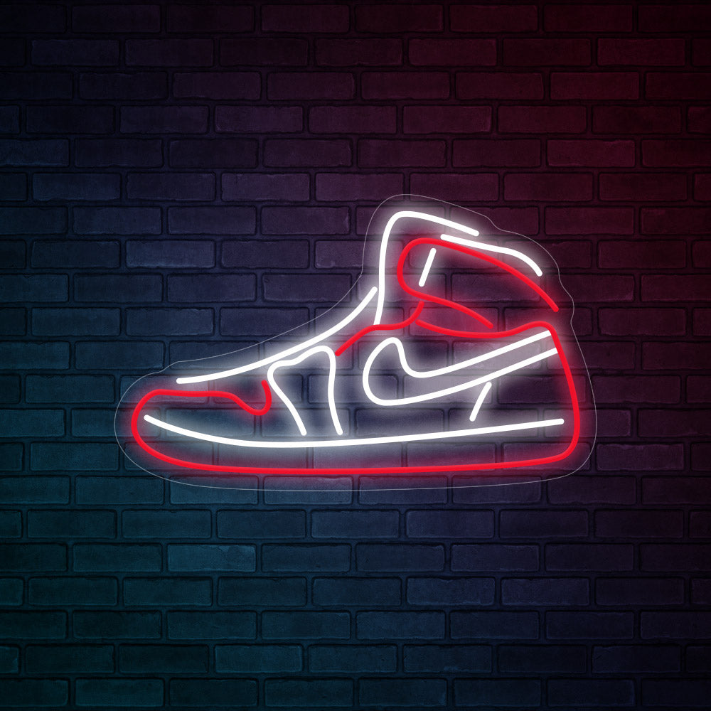 Sneaker Fashion Shoes Neon Signs