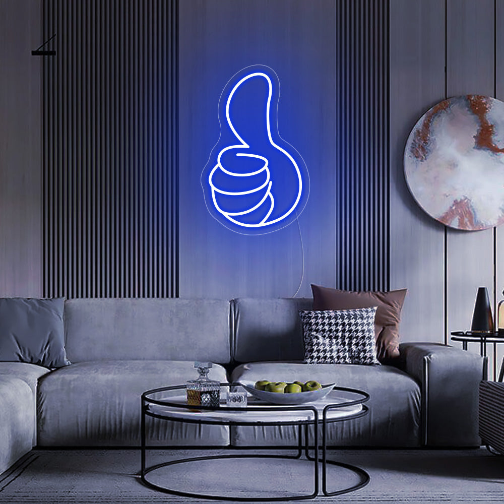 Thumbs up LIKE Neon Signs