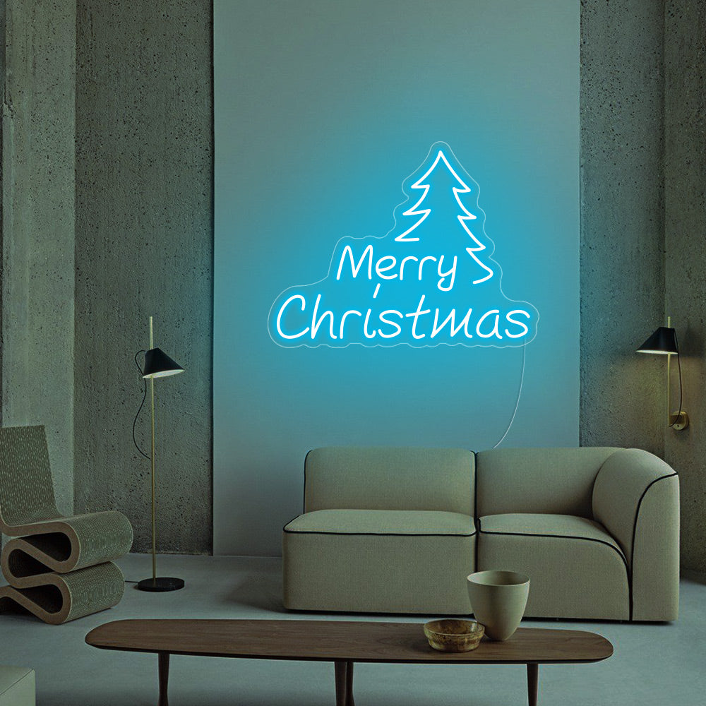 Christmas Tree Neon Signs - Merry Christmas Neon Signs