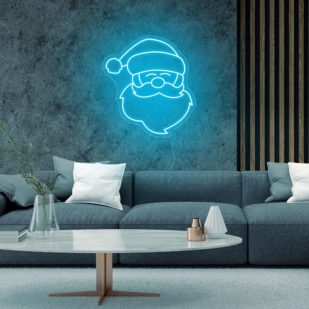 Santa Claus LED Neon Sign - Merry Christmas Neon Sign