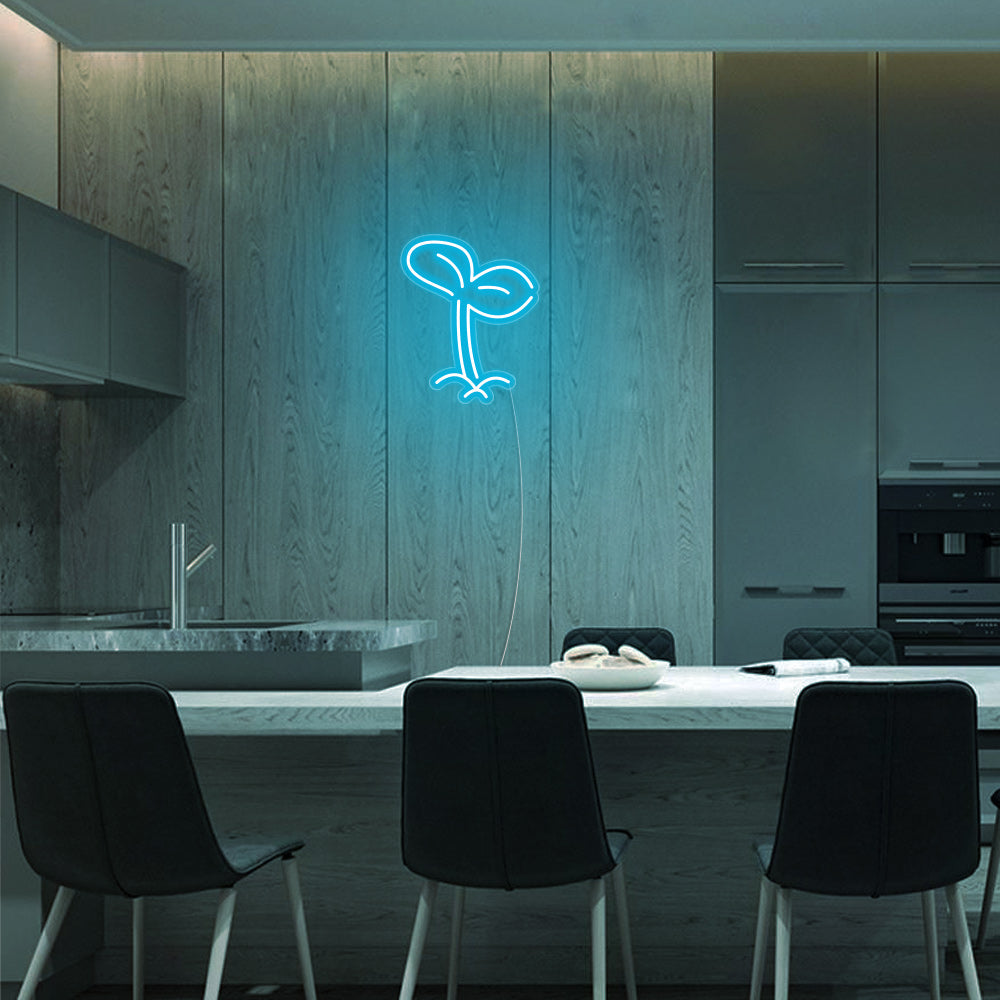 Mini Sprout Seed LED Neon Signs