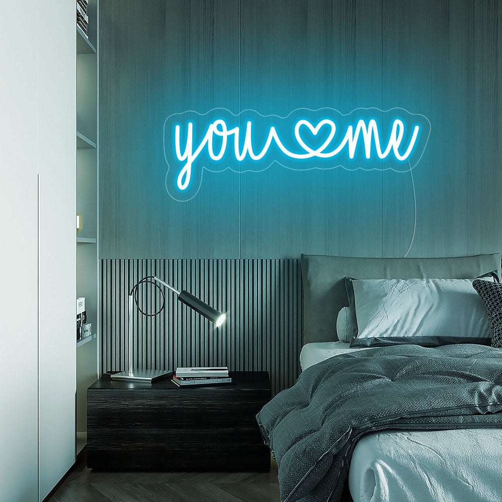 Neon word signs for bedroom cheap