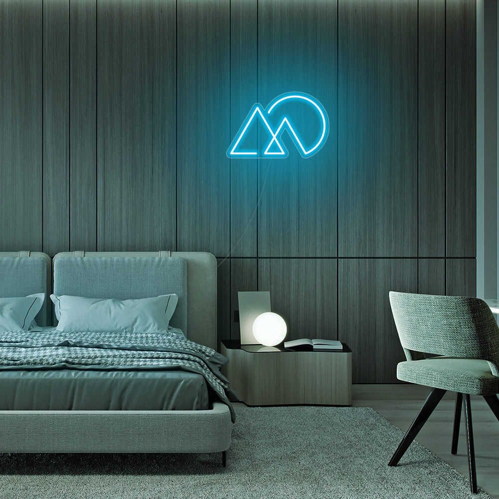 Mini Sunset Mountain LED Neon Signs