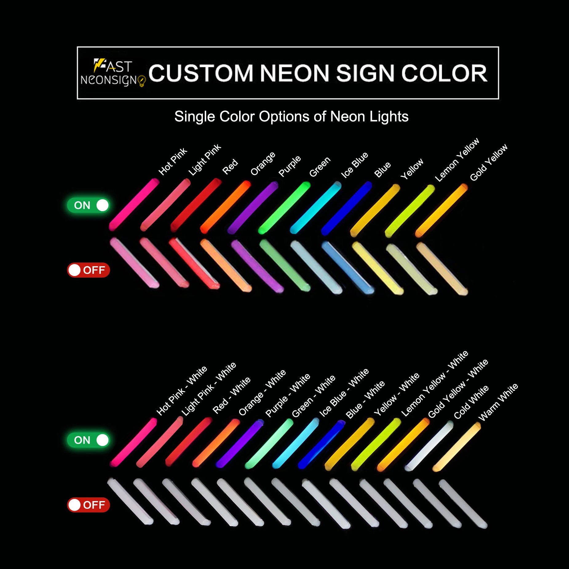 Custom Wedding Neon Signs