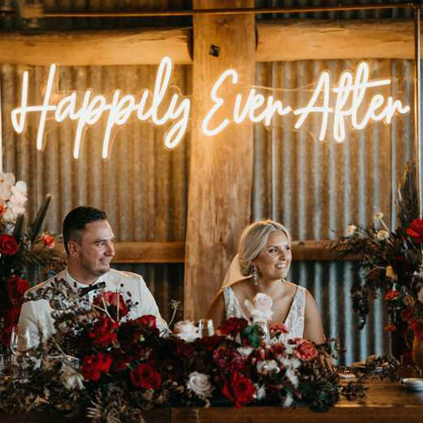 Happily Ever After Neon Sign