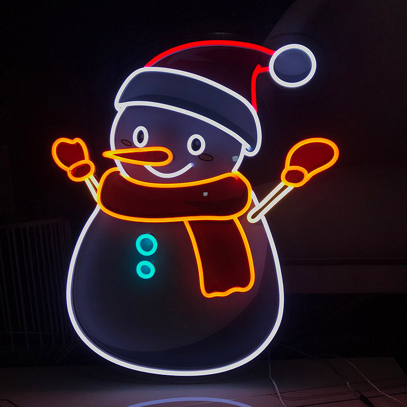 Snowman Neon Signs