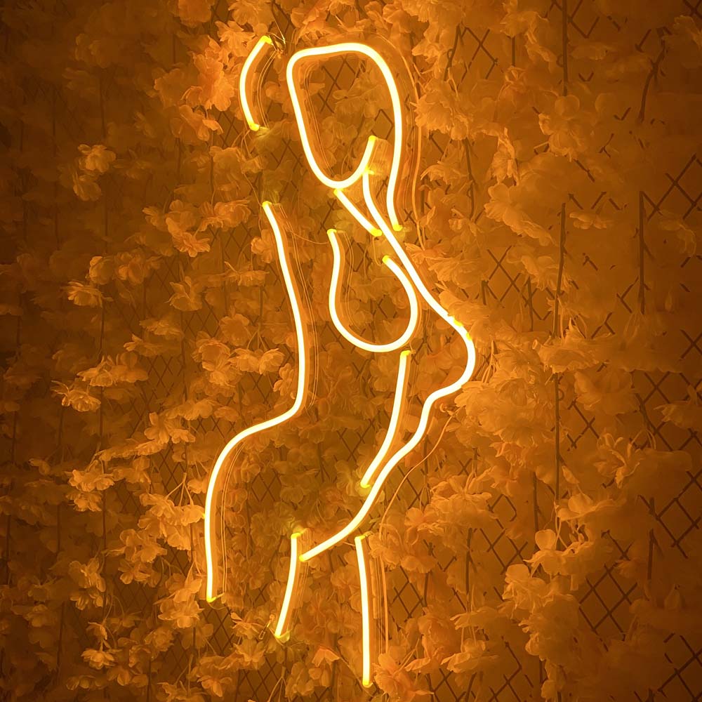 Lady pose Neon Signs