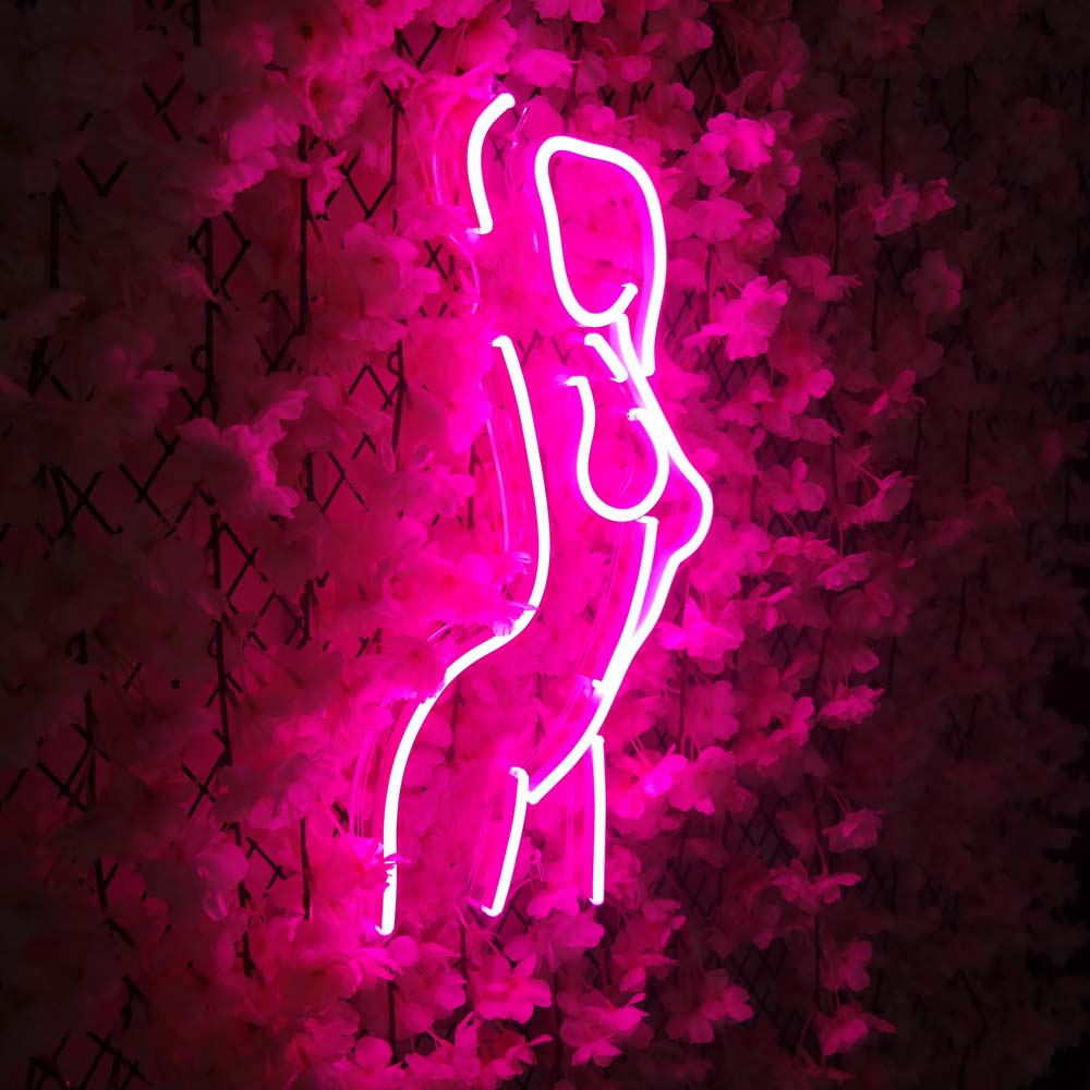 Lady pose Neon Signs
