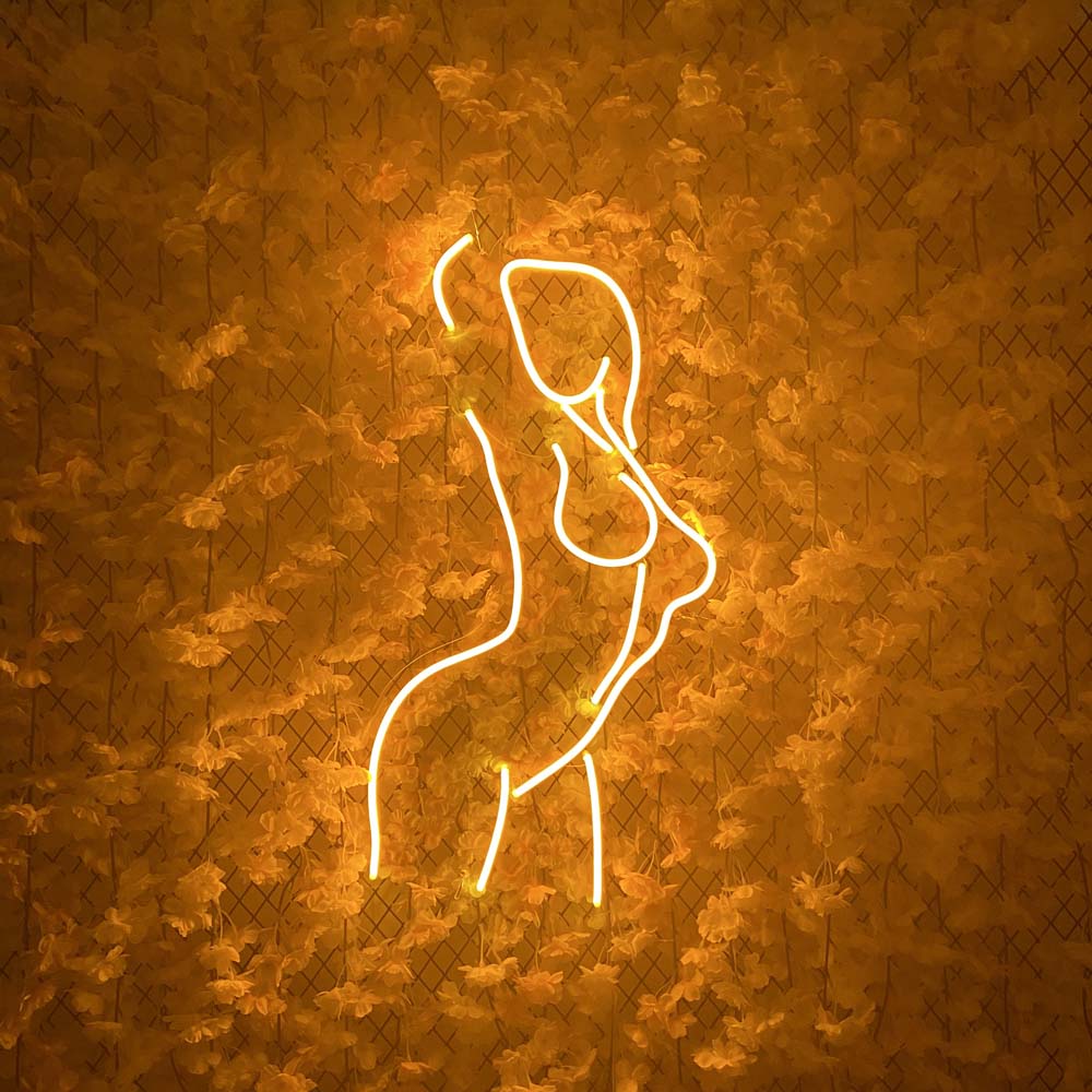 Lady pose Neon Signs