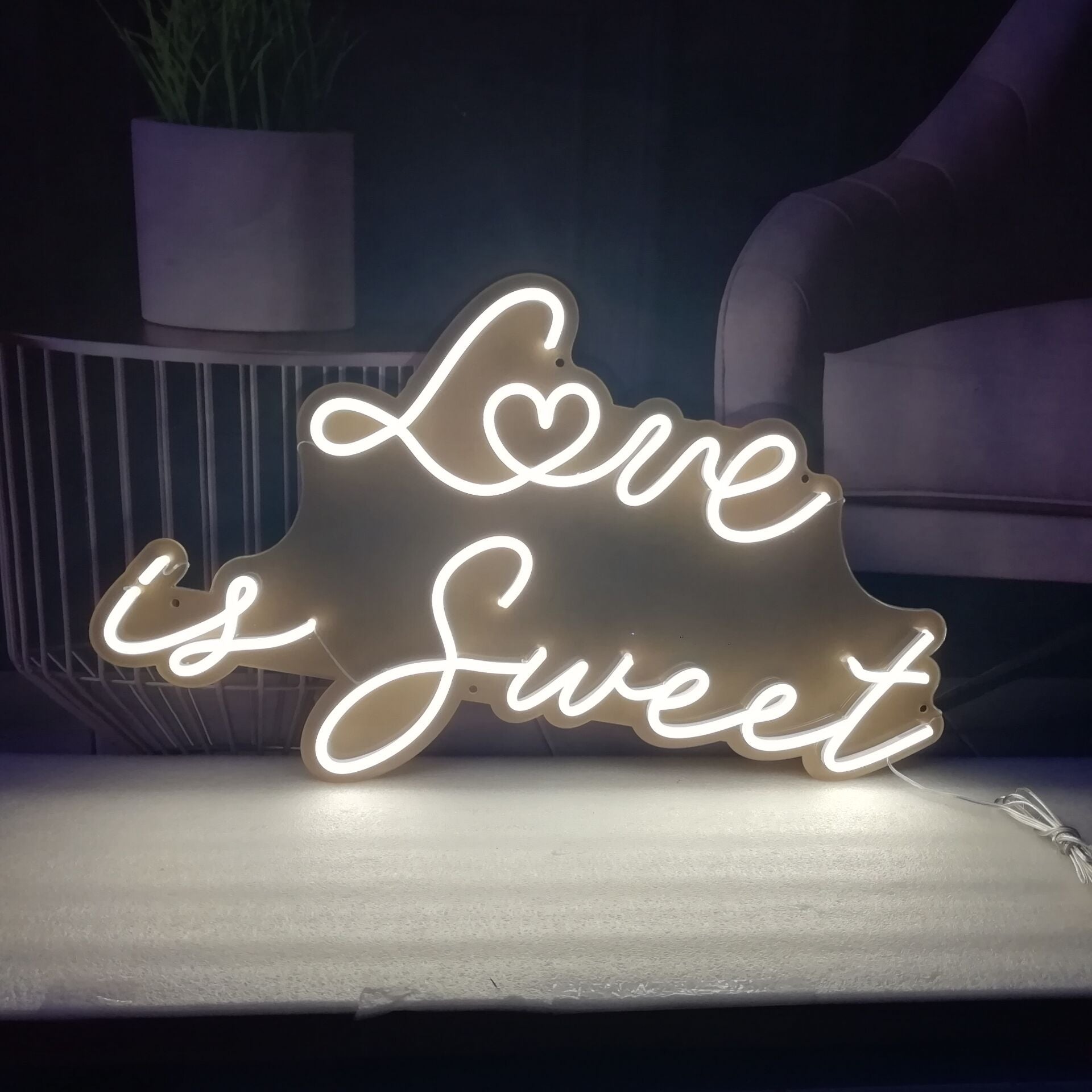 Love is Sweet Neon Signs