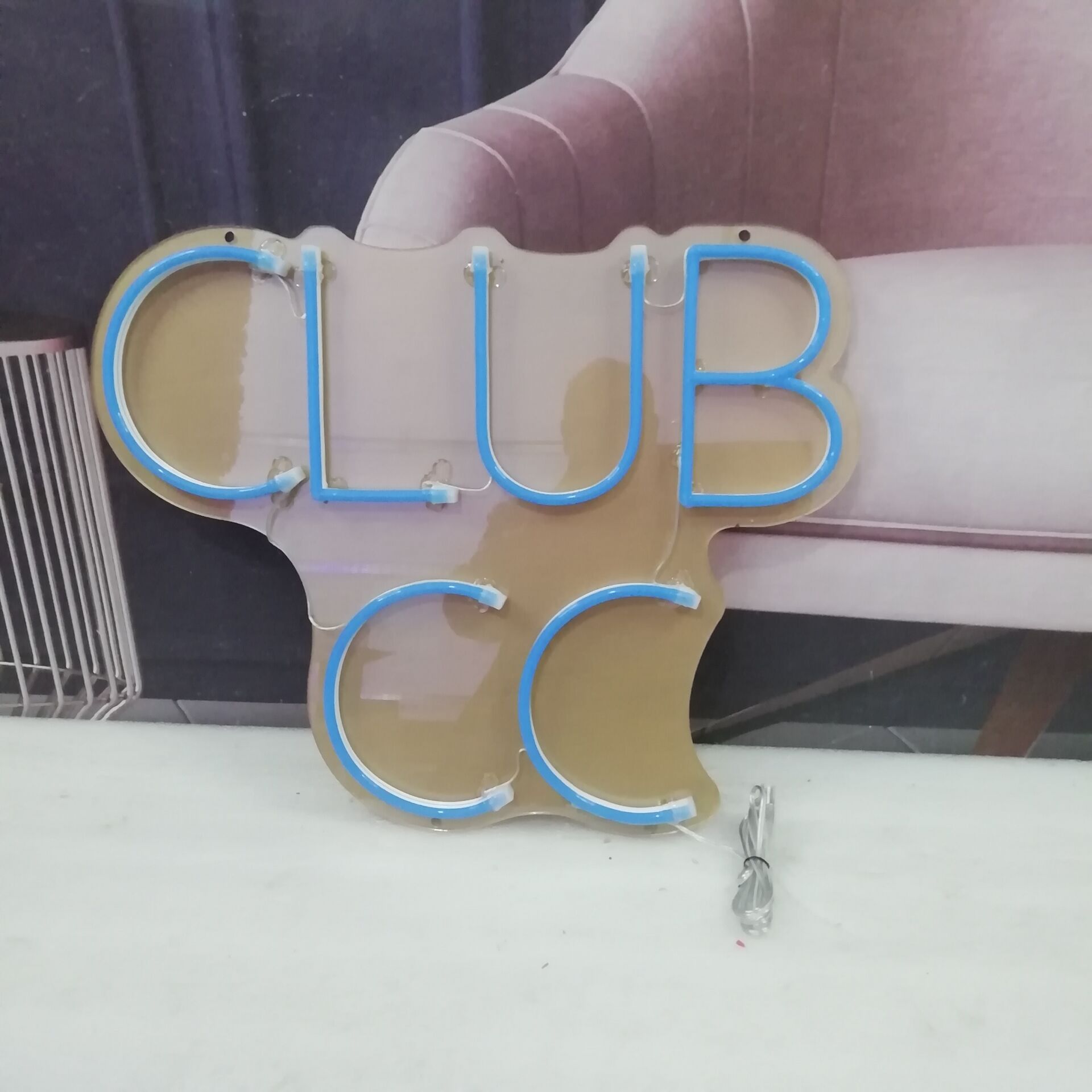 CLUB CC Neon Signs