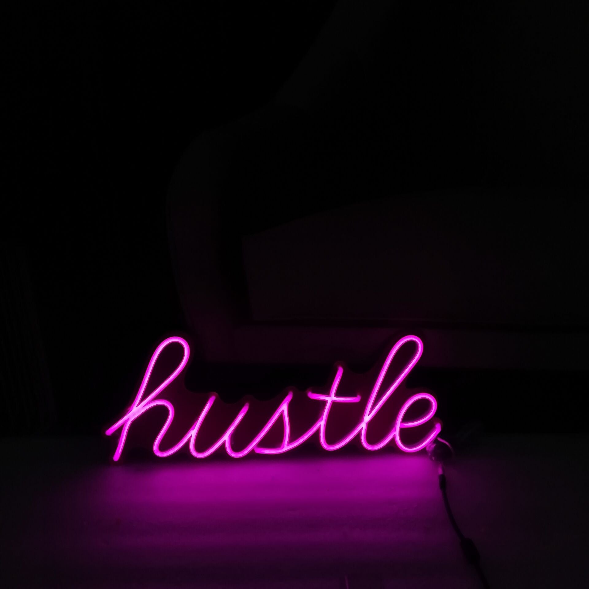 hustle Neon Signs