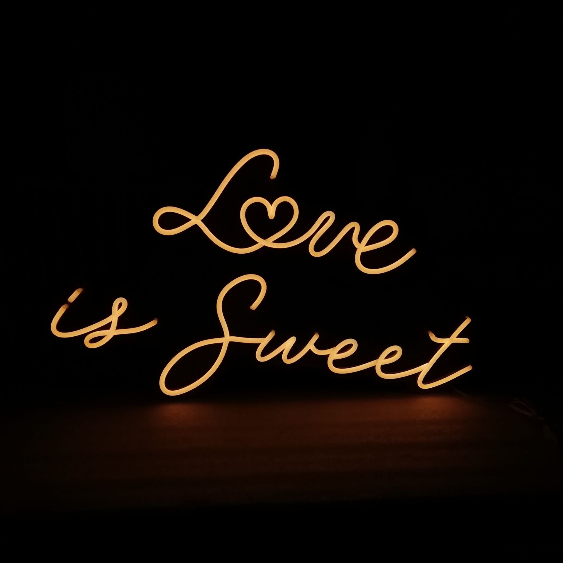 Love is Sweet Neon Signs
