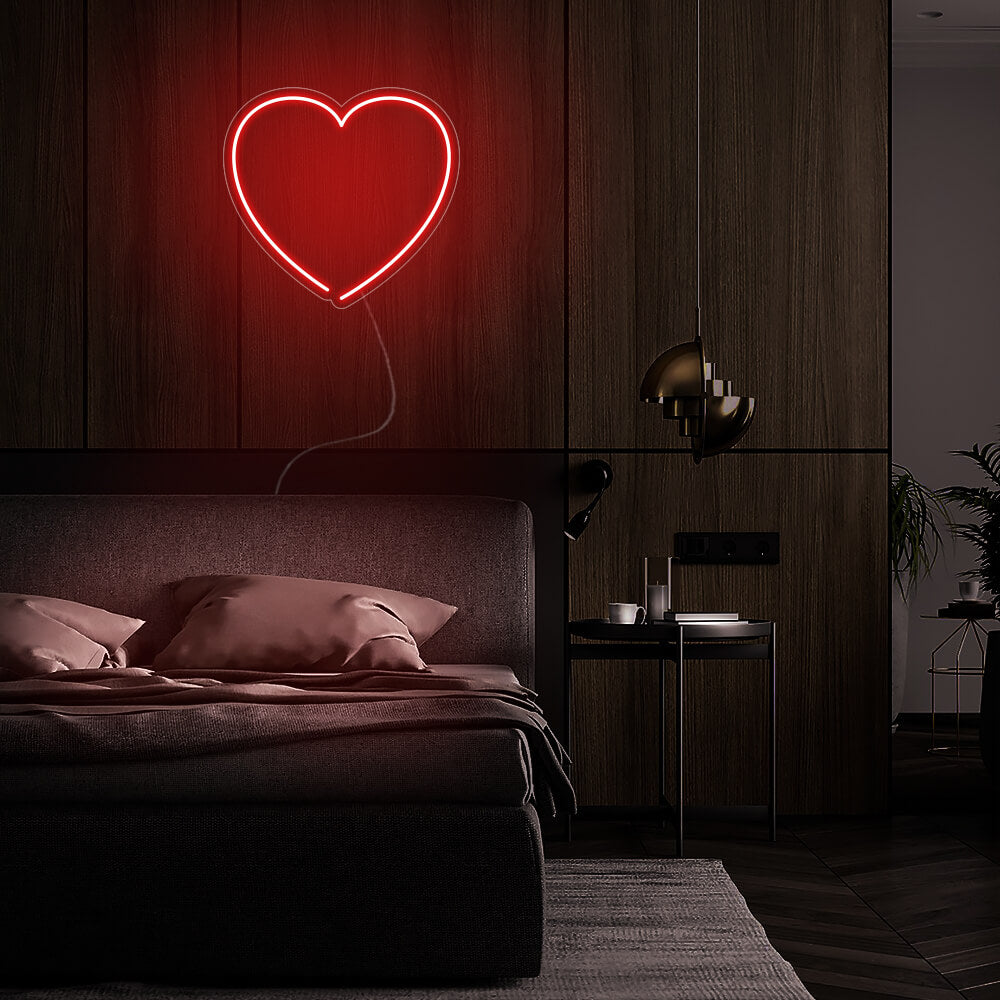 Mini Heart LED Neon Signs