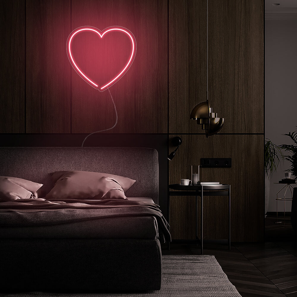 Mini Heart LED Neon Signs