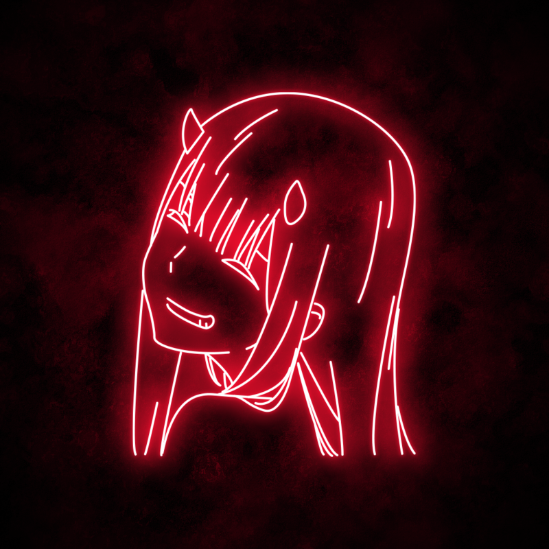 Anime Zero Two Neon Signs