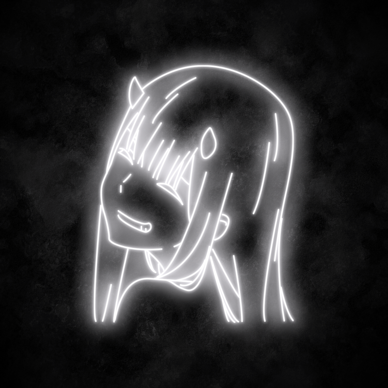 Zero two neon light sign deals