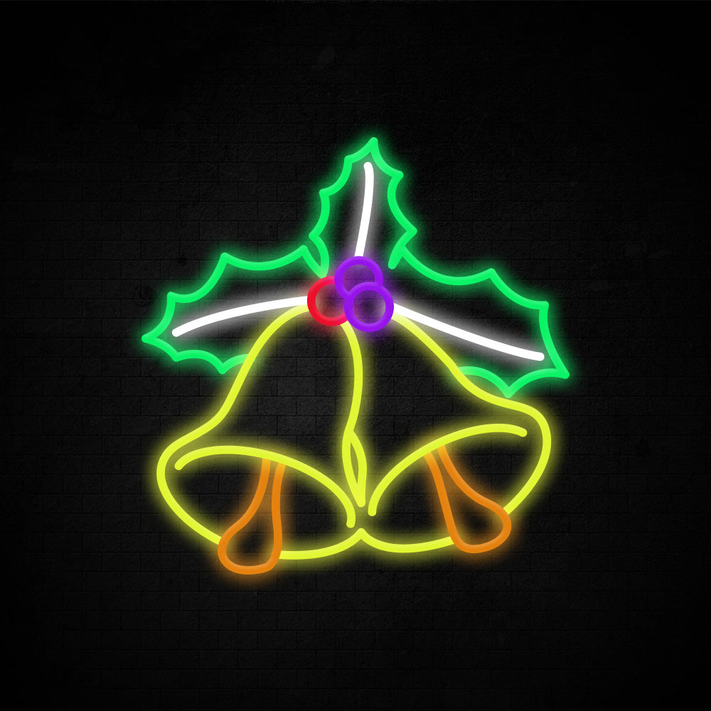 Christmas Bell Neon Signs - 1