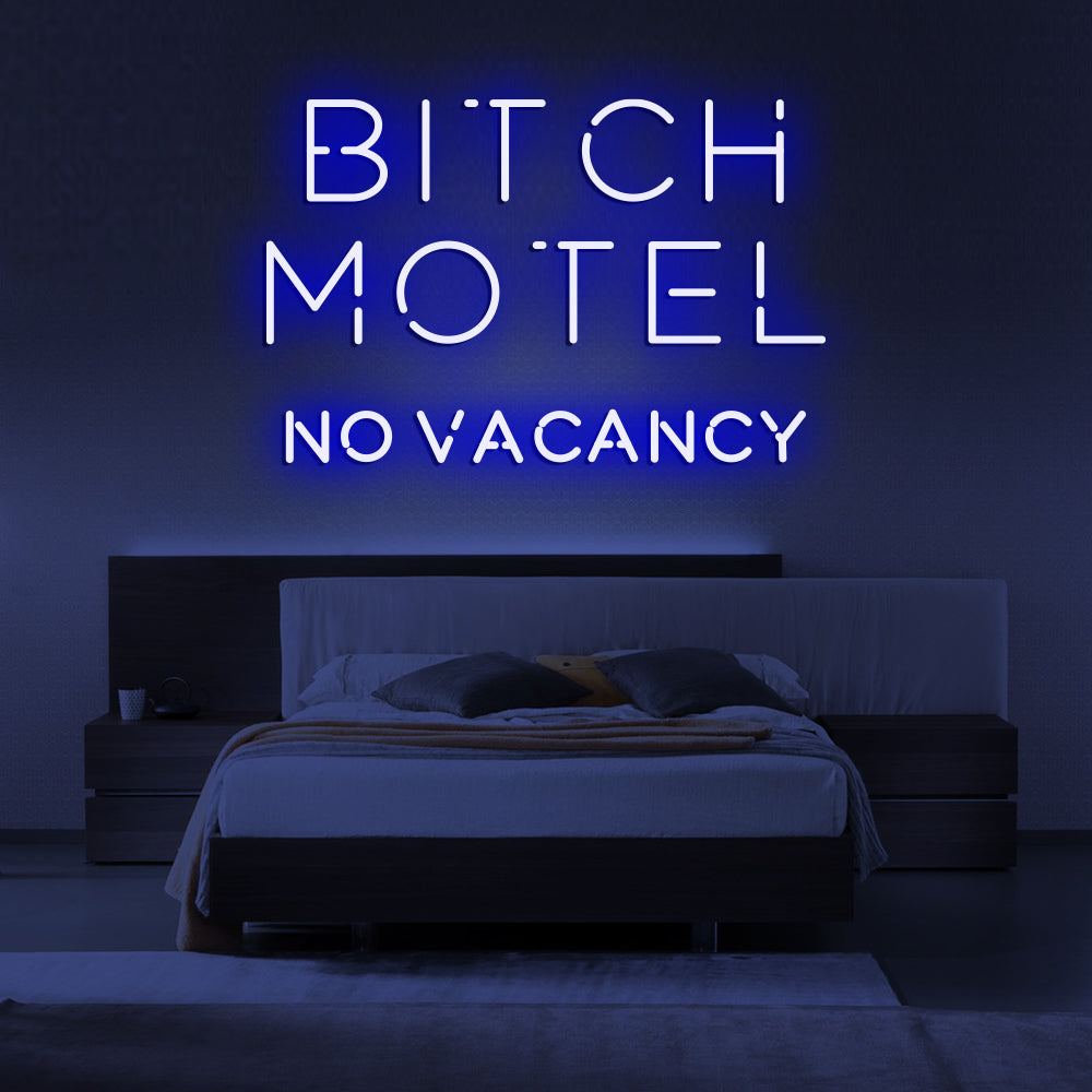 BITCH MOTEL Neon Signs