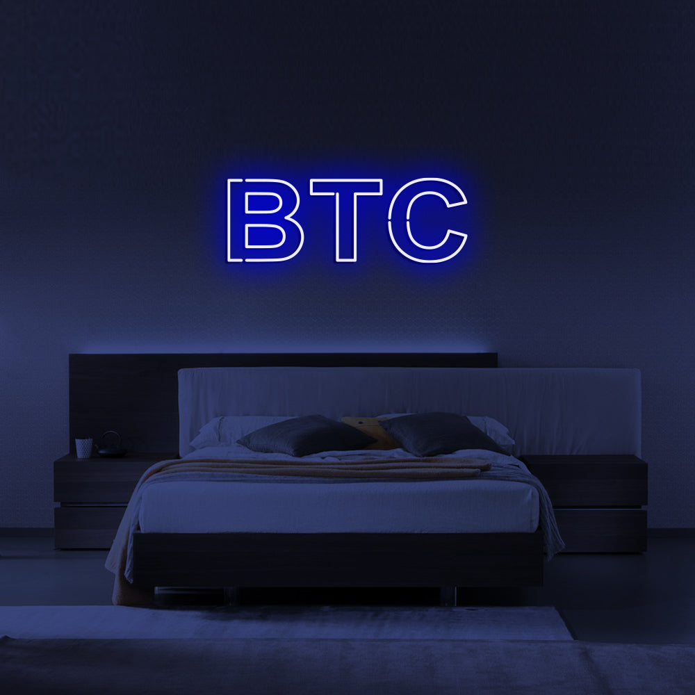 BTC Neon Signs