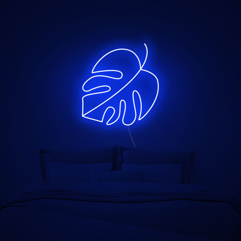 Monstera Leaf Neon Signs