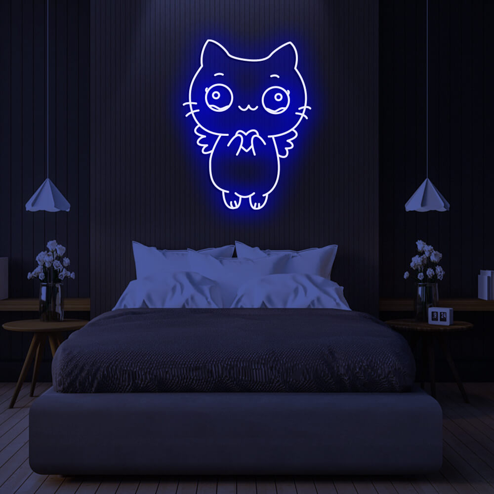Cute Kitten LED Neon Signs 2