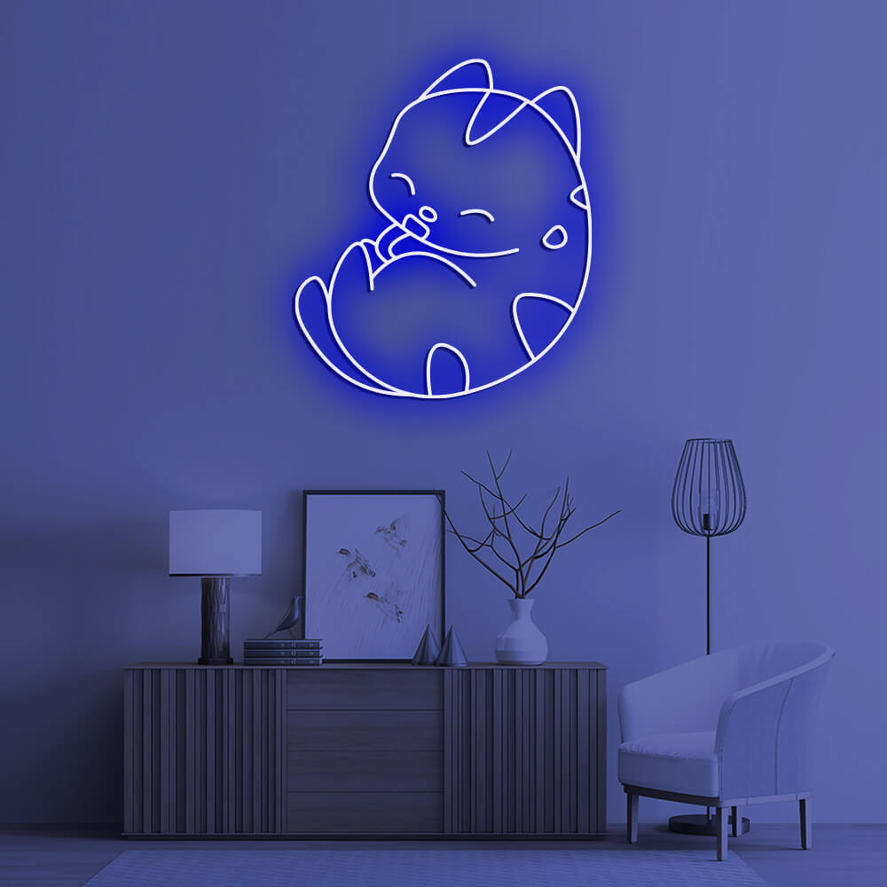 Cute Kitten LED Neon Signs 1